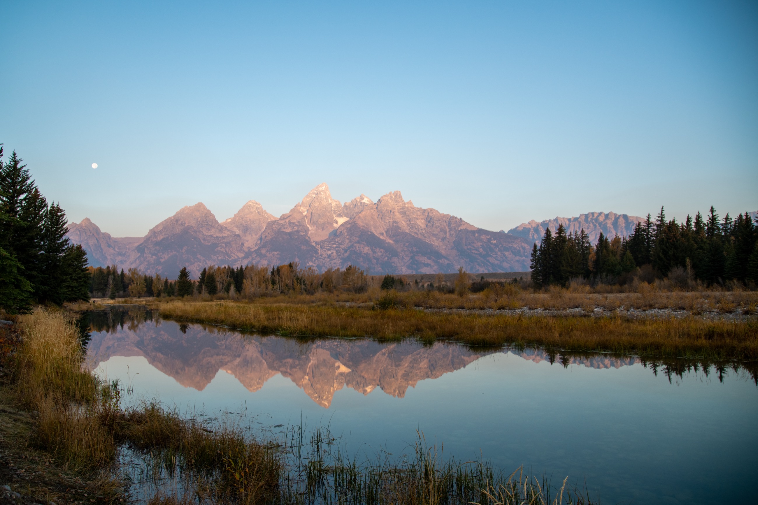 Mountains Reflecting - Grand Teton National Park
