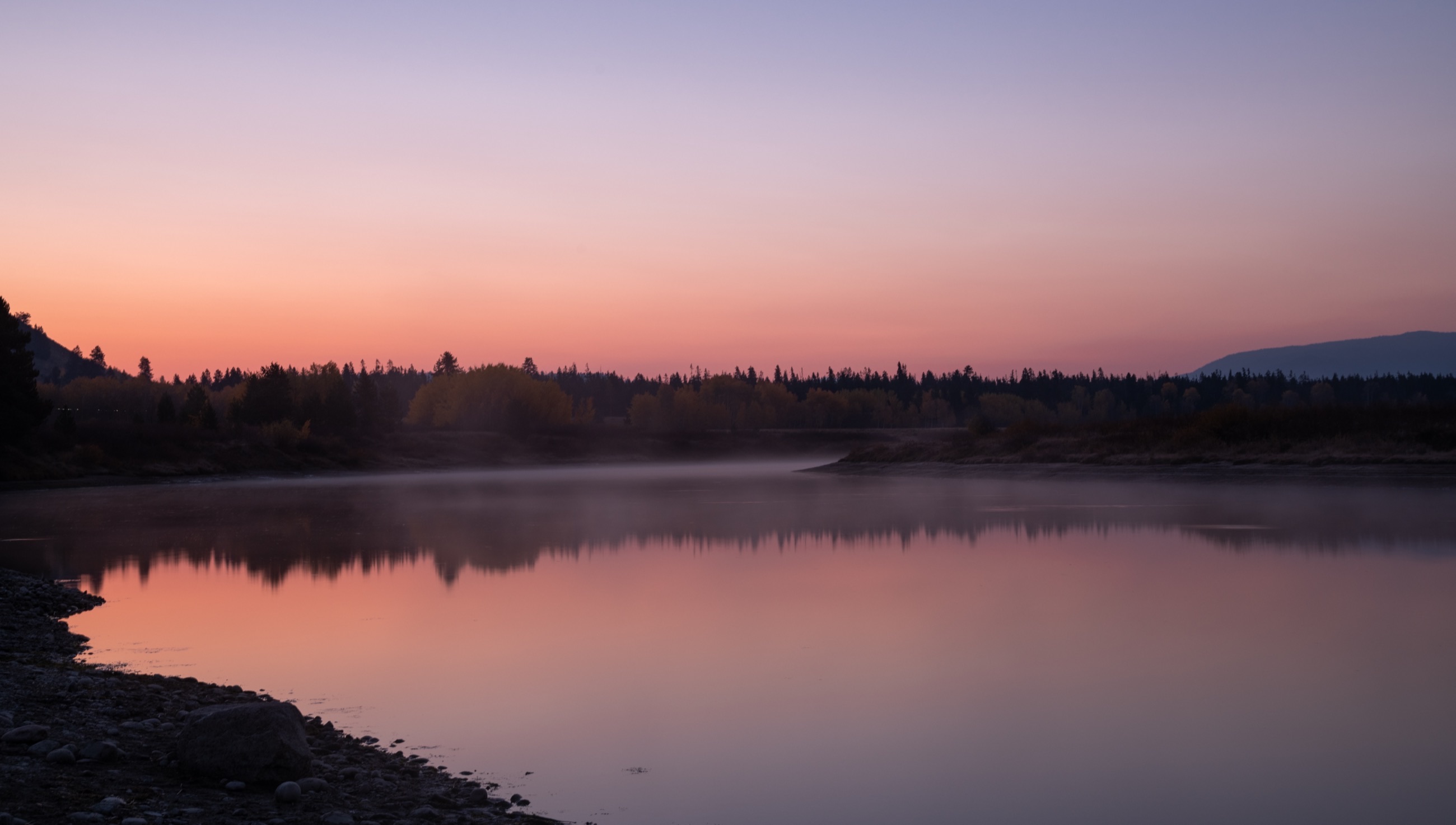 Backwards at Oxbow Bend